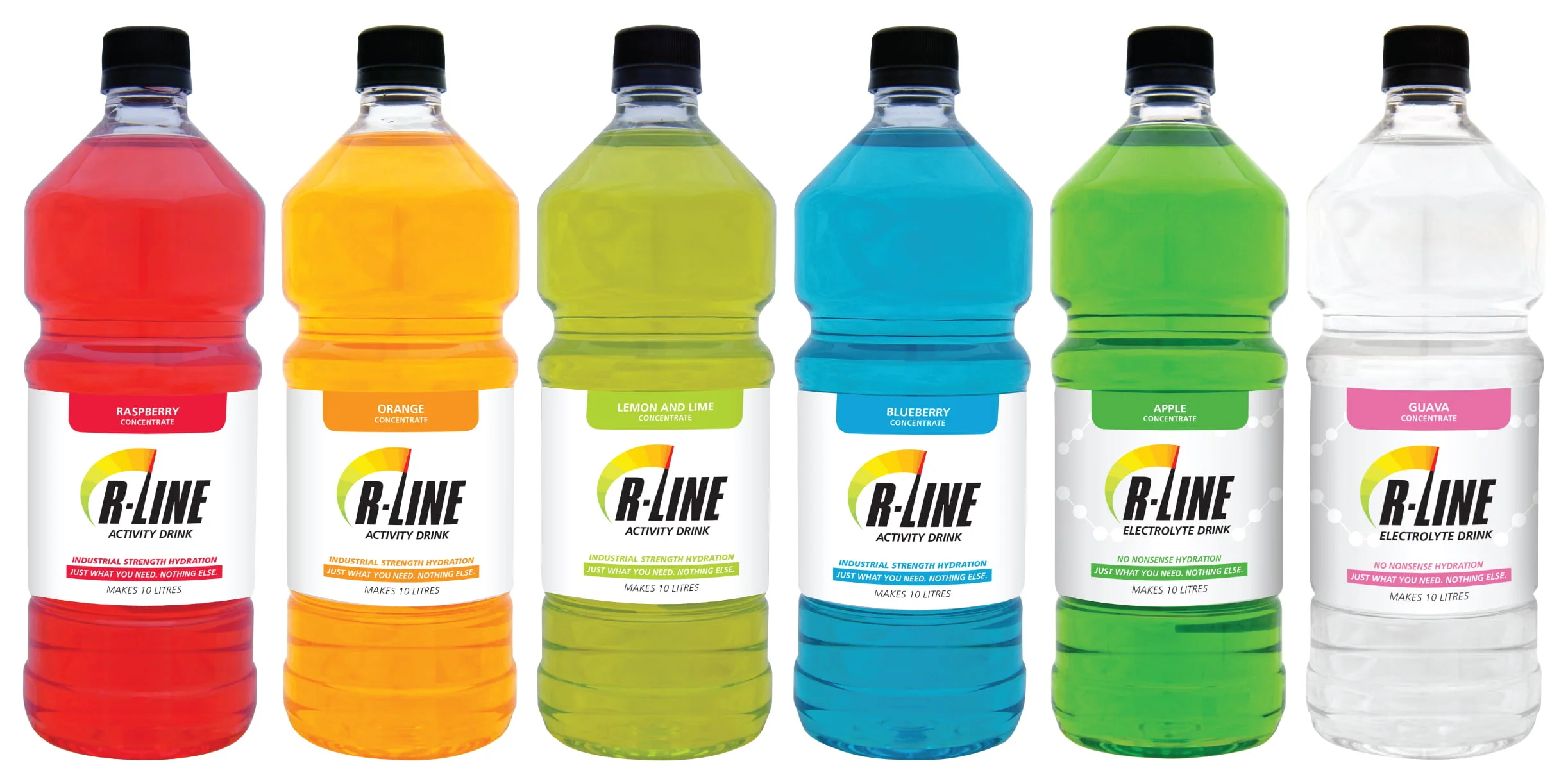 Deal ~ Custom R-Line Sports Drinks Box of 6 with Pump & Bottle