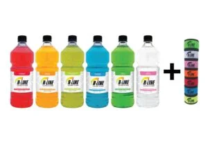 6 R-Line Sports Drinks with 2 x FREE Light Up Wristbands