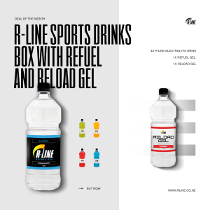 Big Bang Exclusive Deal ~ R-Line Electrolyte Drinks Box with Refuel or Reload Gel