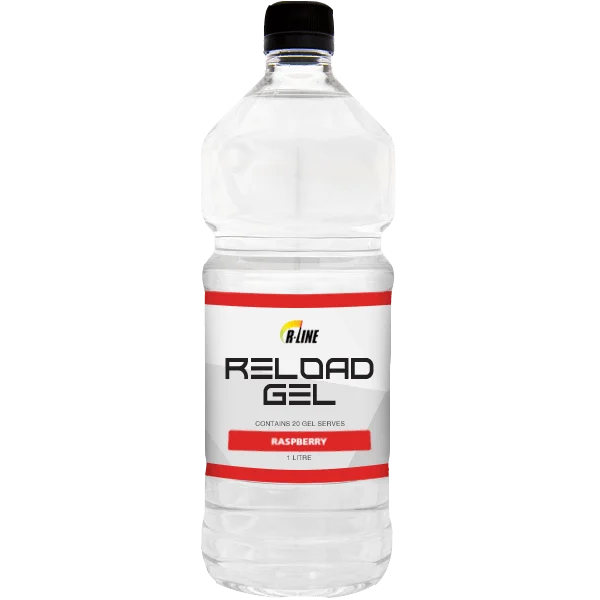 Raspberry Reload Gel With Sipper Flask