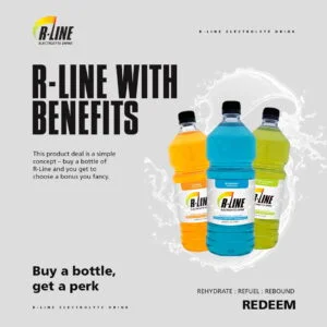 R-Line Electrolyte Drink... with Benefits